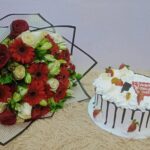 Flowers and Cake