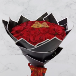 Valentines Red Roses Bouquet