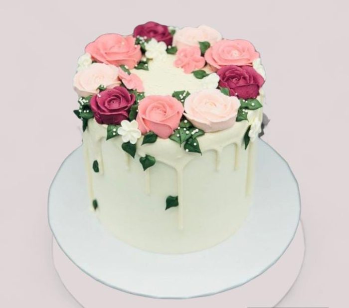 Cream cheese Choc Vanilla Cake
