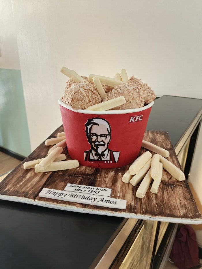 KFC themed Cake