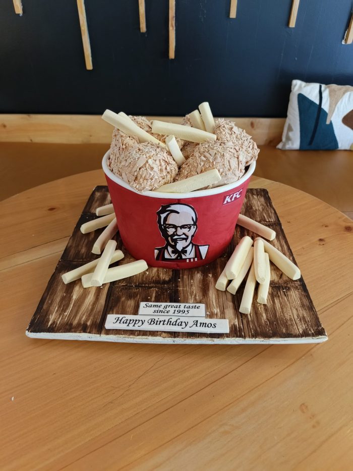 KFC themed Cake