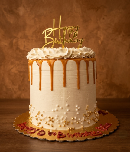 Vanilla Caramel Cake