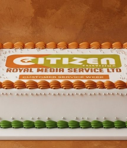 Customer service week cake