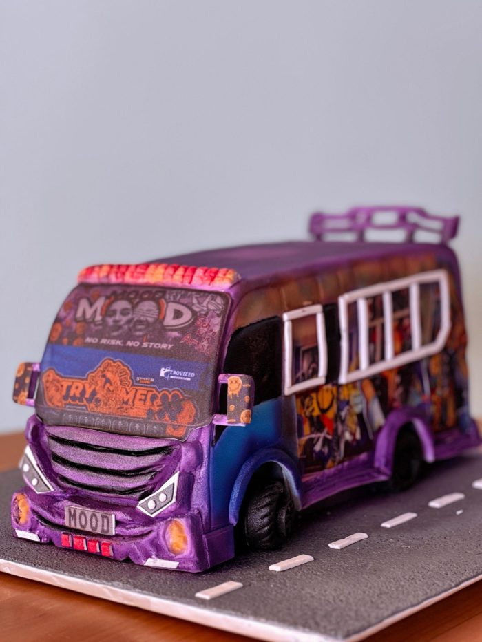 Matatu Designed Cake Matatu Designed Cake