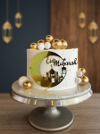 Eid Mubarak Design cake