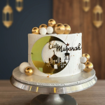 Eid Mubarak Design cake