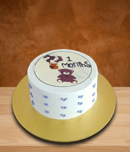 1 month Bento Cake Design