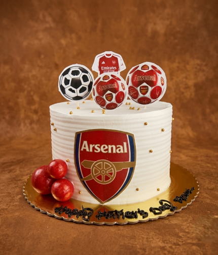 Arsenal themed Cake