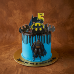 Bat man themed cake