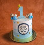 One year Cake theme
