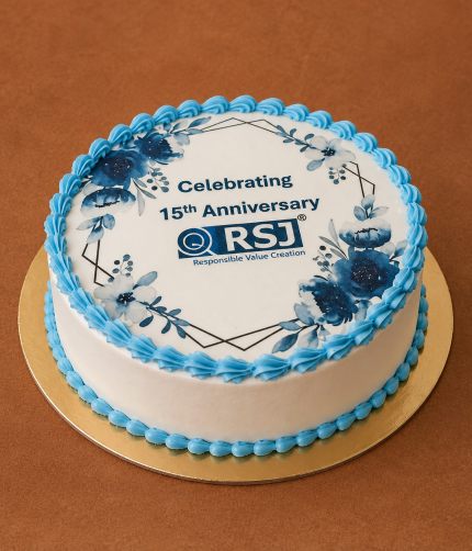 Corporate Cake with Edible Print