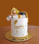 Tall Graduation Cake