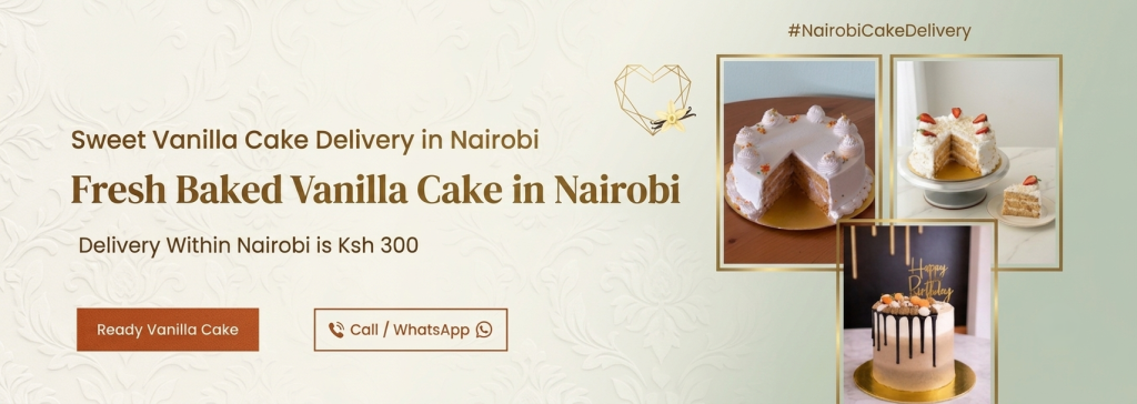 Vanilla Cake Delivery in Nairobi