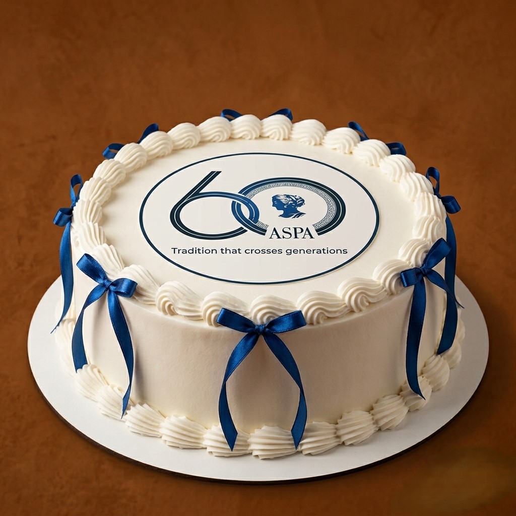 Vintage Corporate Cake