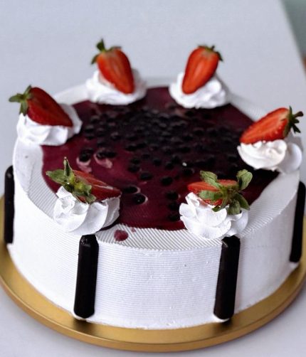 Blueberrry Forest Cake