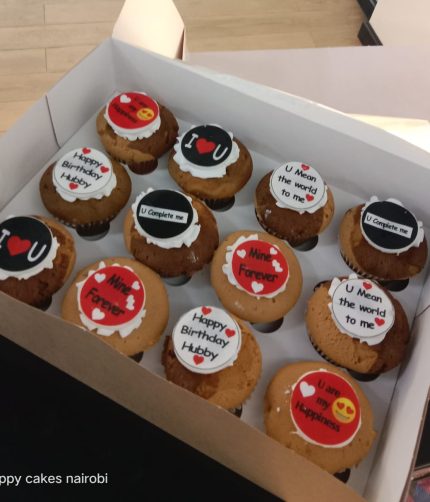 Love message Cupcakes