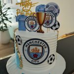 Manchester city themed Cake