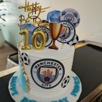 Mancity themed cake