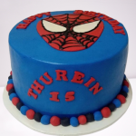 Spiderman head cake in Nairobi