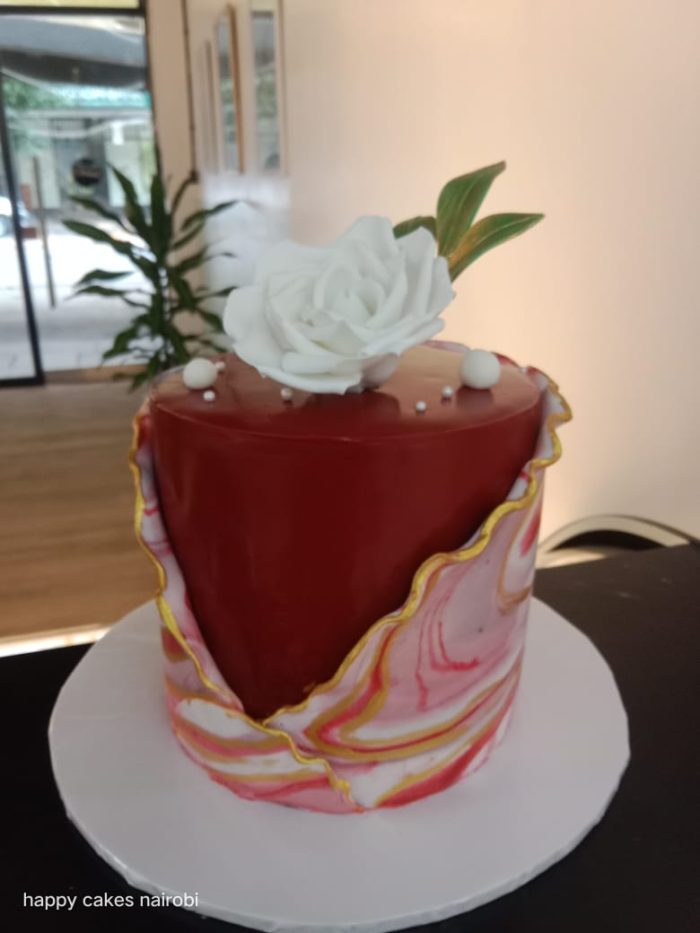 Thriving Fondant cake