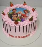Cocomelon edible print on a cake