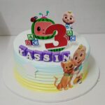 Cocomelon themed Cake