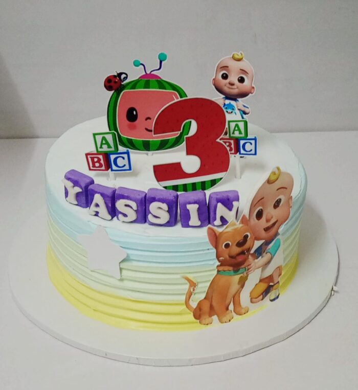 Cocomelon themed Cake Cocomelon themed Cake