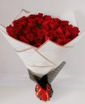 red roses bouquet