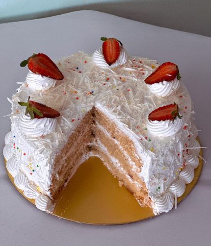 Whiteforest cake inside