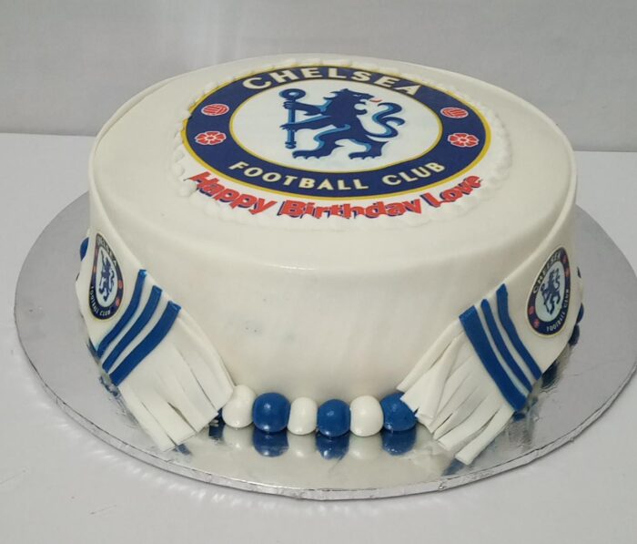 Chelsea football club cake delivery in Nairobi