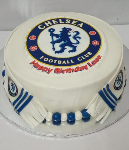 Chelsea football club cake