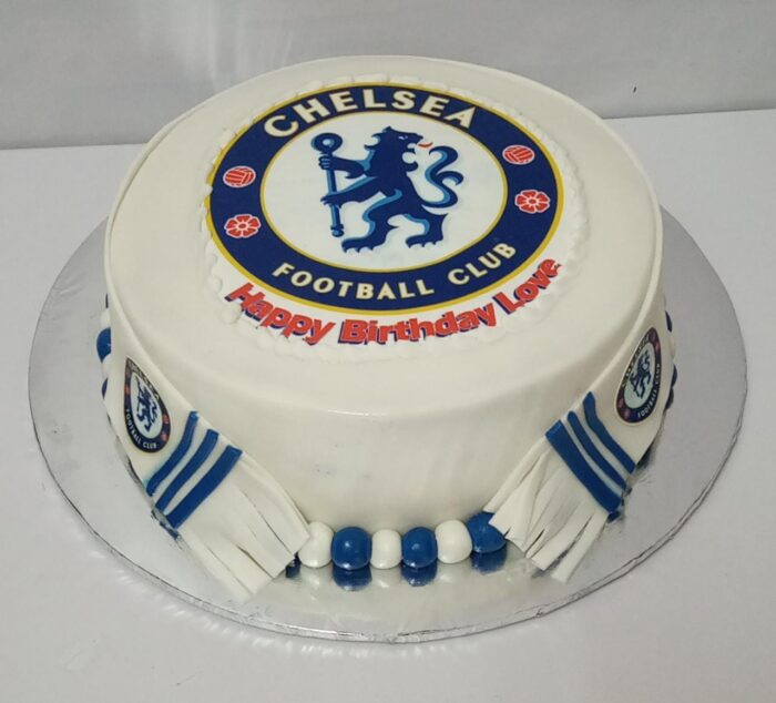 Chelsea football club cake