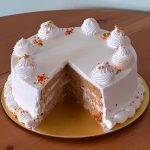 Sweet Vanilla Cake Inside