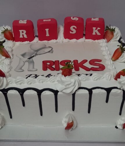 Corporate Edible Print Cake - A5