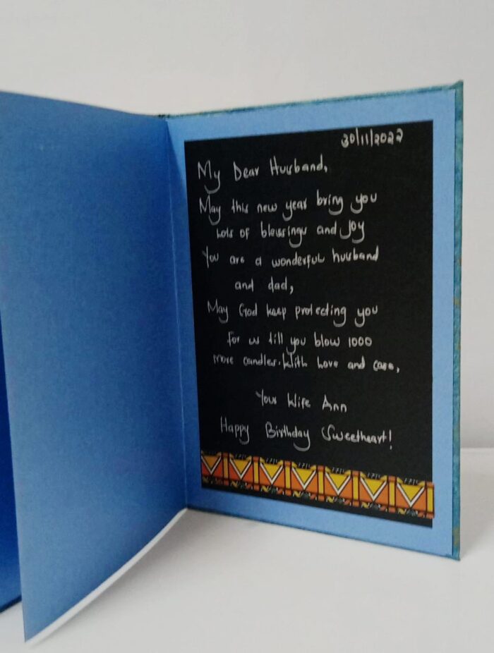 Executive Message Card