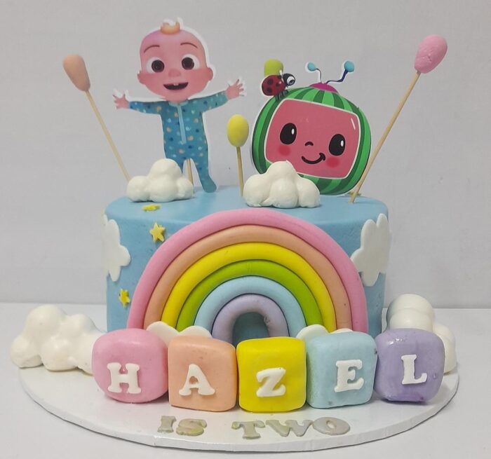 Coco melon Cake Coco melon Cake