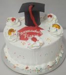 Vanilla Graduation Cake in Nairobi