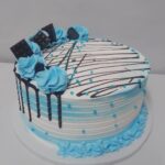 Blue Signature Cake