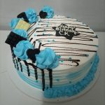 Blue Signature Cake