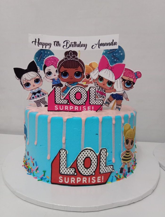 LoL Dolls Cartoon Cake Nairobi