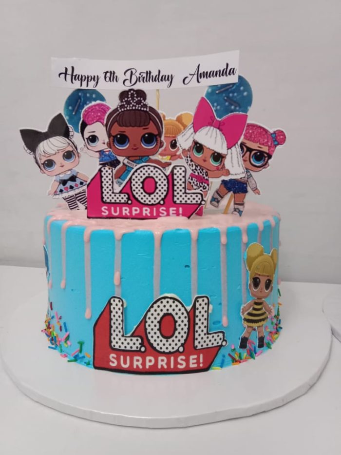 Lol Surprise Dolls Cake