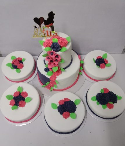 Wedding cakes set in Nairobi