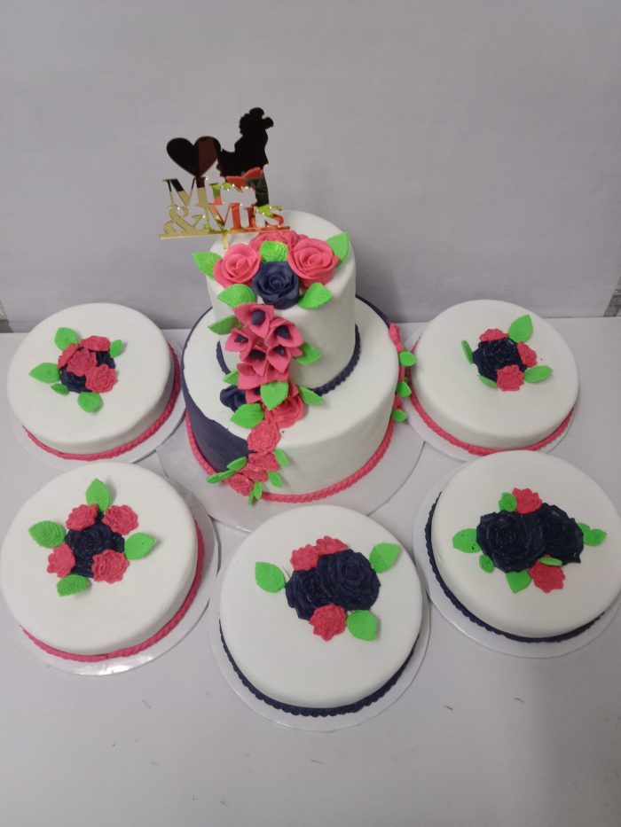 Wedding cakes set in Nairobi