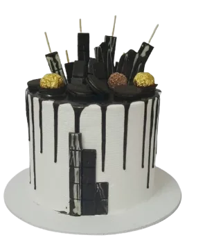 Chocolate cake tall luxe for slider