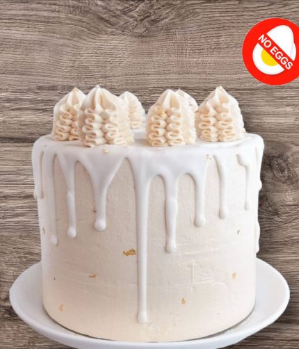 Eggless Vanilla Cake