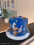 Sonic Cartoon Themed Cake in Nairobi