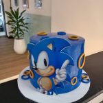 Sonic Cartoon Themed Cake in Nairobi