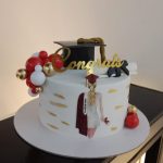 Graduation cake for a girl