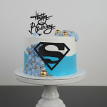 Superman Dad Cake