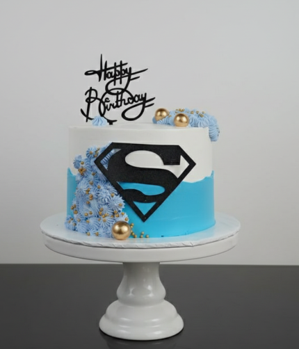 Superman Dad Cake